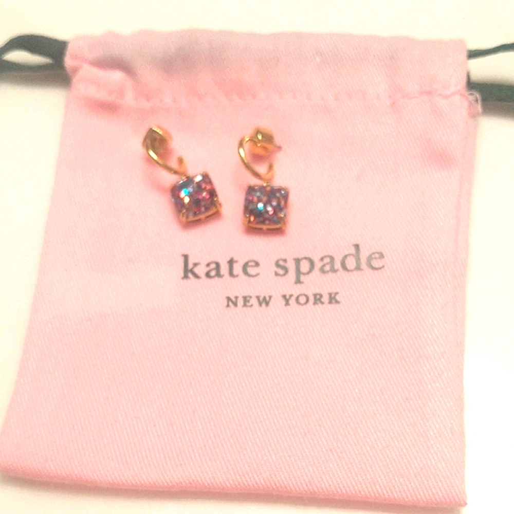 Kate Spade Gold and Multicolor Earrings